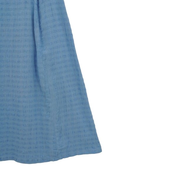 Free People Blue Maxi Dress w/ Front Cutout & Tie (Size SP) - Picture 2 of 6